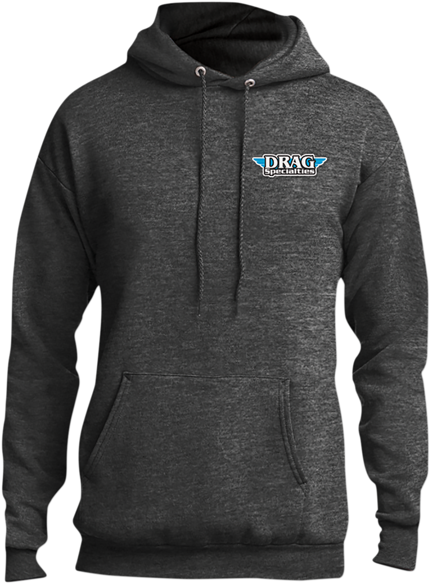 Drag Specialties Hoodie - Gray - Small - Lutzka's Garage