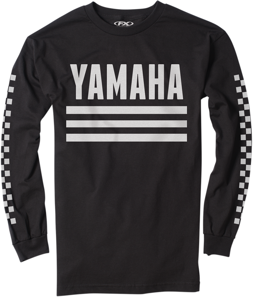 Yamaha Racer Long-Sleeve T-Shirt - Black - Medium - Lutzka's Garage