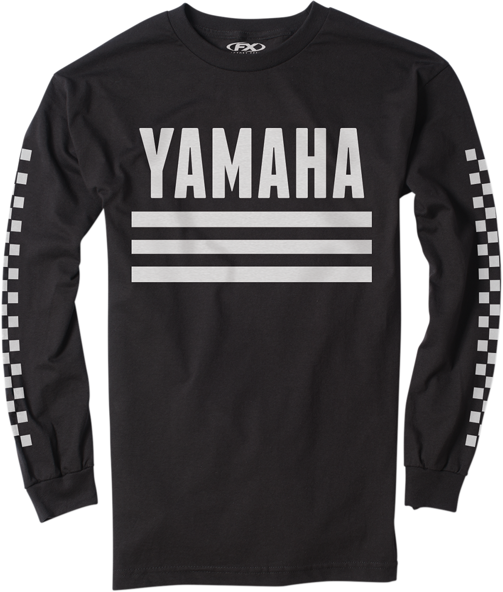 Yamaha Racer Long-Sleeve T-Shirt - Black - Medium - Lutzka's Garage