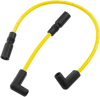 Spark Plug Wire - 99-17 Dyna - Yellow - Lutzka's Garage