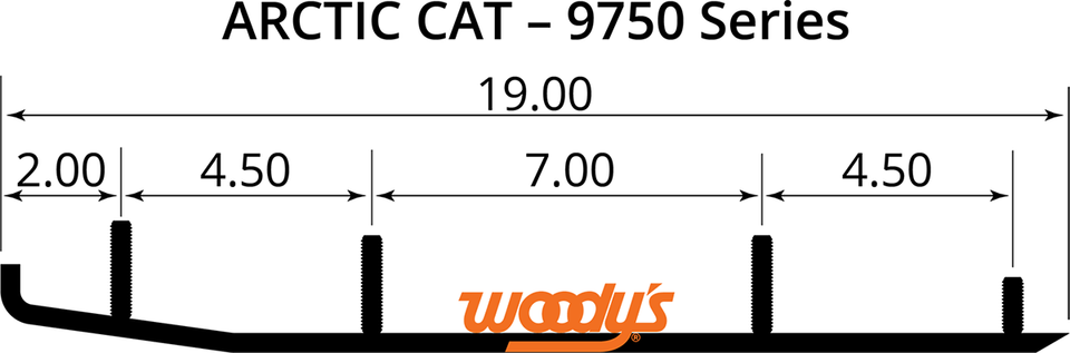 Ace™ Flat-Top® Carbide Runners - 6" - Lutzka's Garage