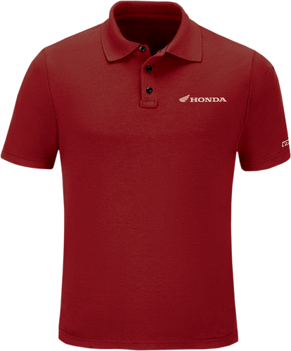 Honda Polo Shirt - Red - Medium - Lutzka's Garage