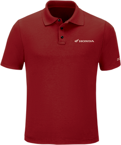 Honda Polo Shirt - Red - Medium - Lutzka's Garage