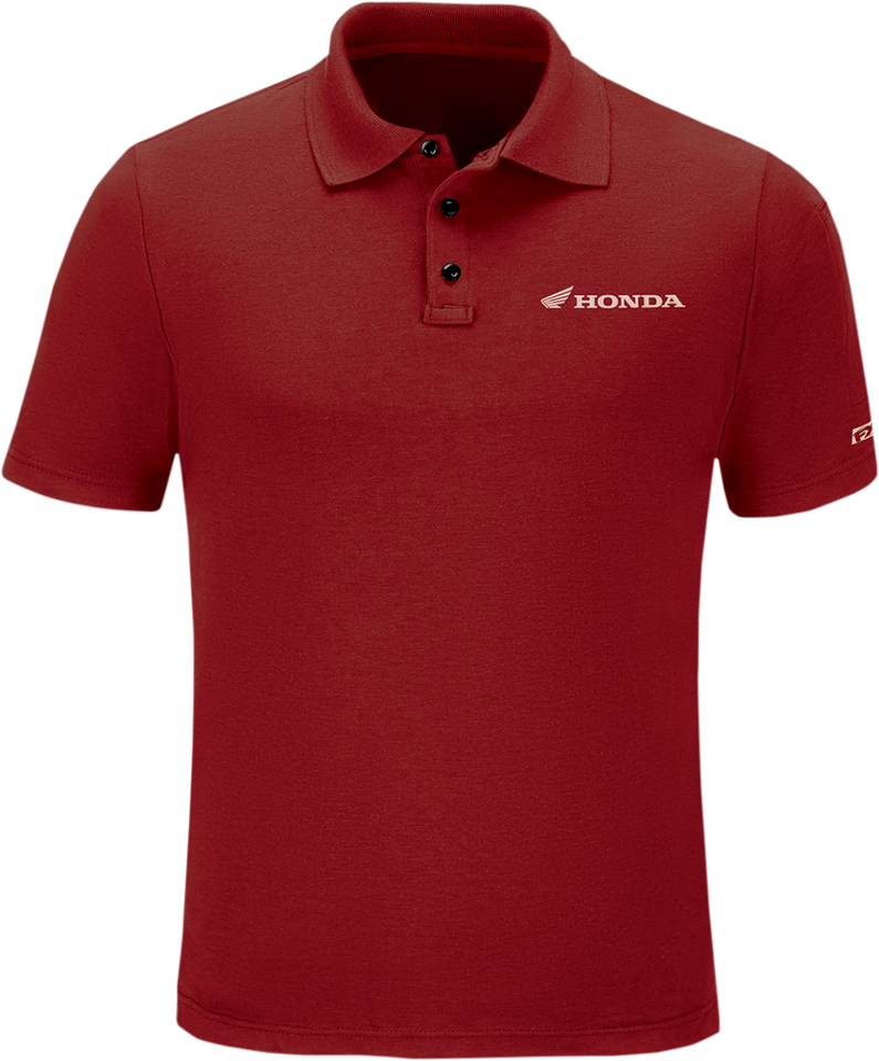 Honda Polo Shirt - Red - Medium - Lutzka's Garage