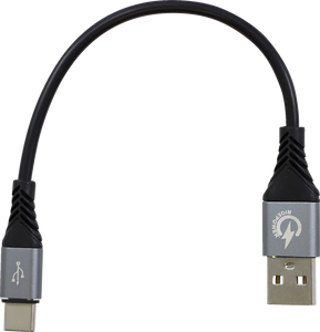 USB to USB-C Cable - Charger - Single-End - 7-1/2"