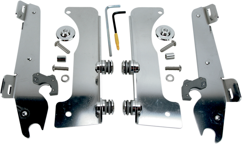 Batwing Trigger Lock Mounting Kit - Stratoliner - Polished