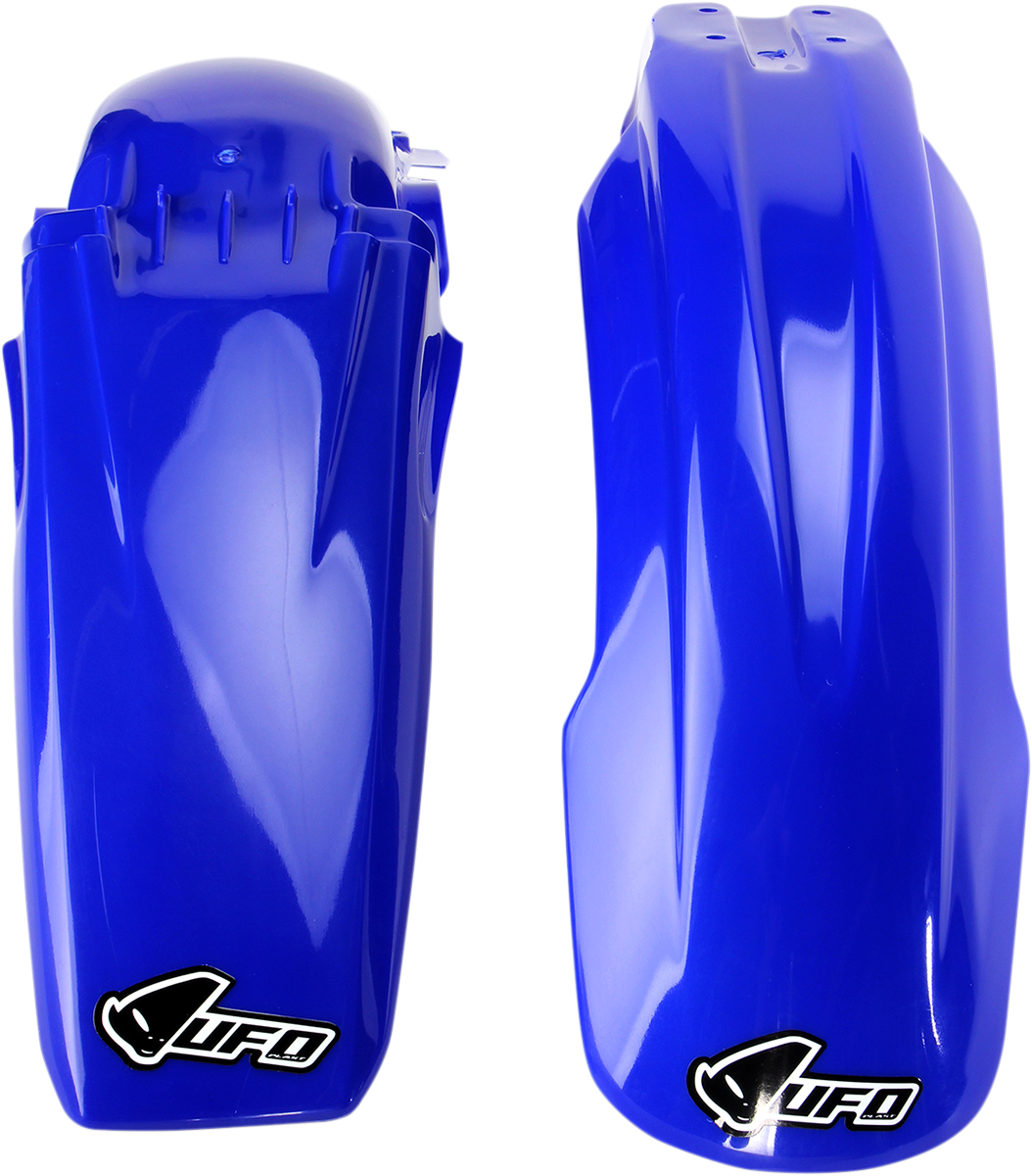 Front and Rear MX Fender Kit - Blue - YZ125/250 - Lutzka's Garage