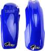 Front and Rear MX Fender Kit - Blue - YZ125/250 - Lutzka's Garage