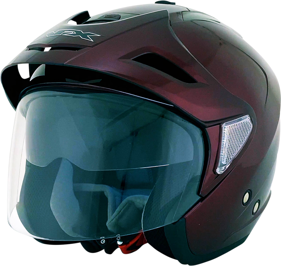 FX-50 Helmet - Wine - XS - Lutzka's Garage