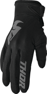 Womens Sector Gloves - Black/Gray - Small - Lutzka's Garage