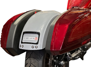 The Fix Rear Fender - Black Frame Plate - Thunder Bolts - M8 Softail®