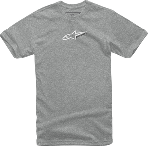 Race Mod T-Shirt - Heather Gray/White - Medium - Lutzka's Garage