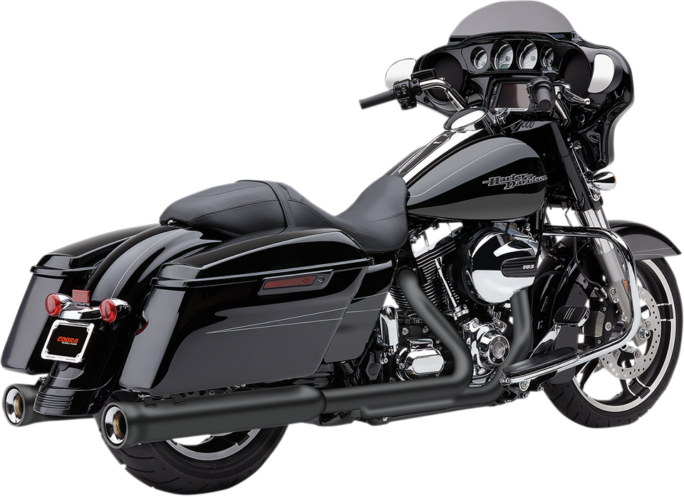 Neighbor Hater Mufflers for 95-16 Bagger - Black - Lutzka's Garage