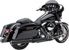 Neighbor Hater Mufflers for 95-16 Bagger - Black - Lutzka's Garage