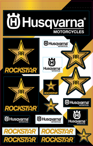 Decal Sheet - Husqvarna Racing