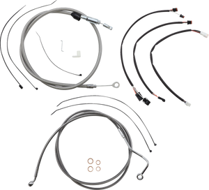 Control Cable Kit - XR - Stainless Steel/Chrome