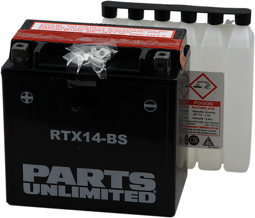 AGM Battery - RTX14-BS .69 L