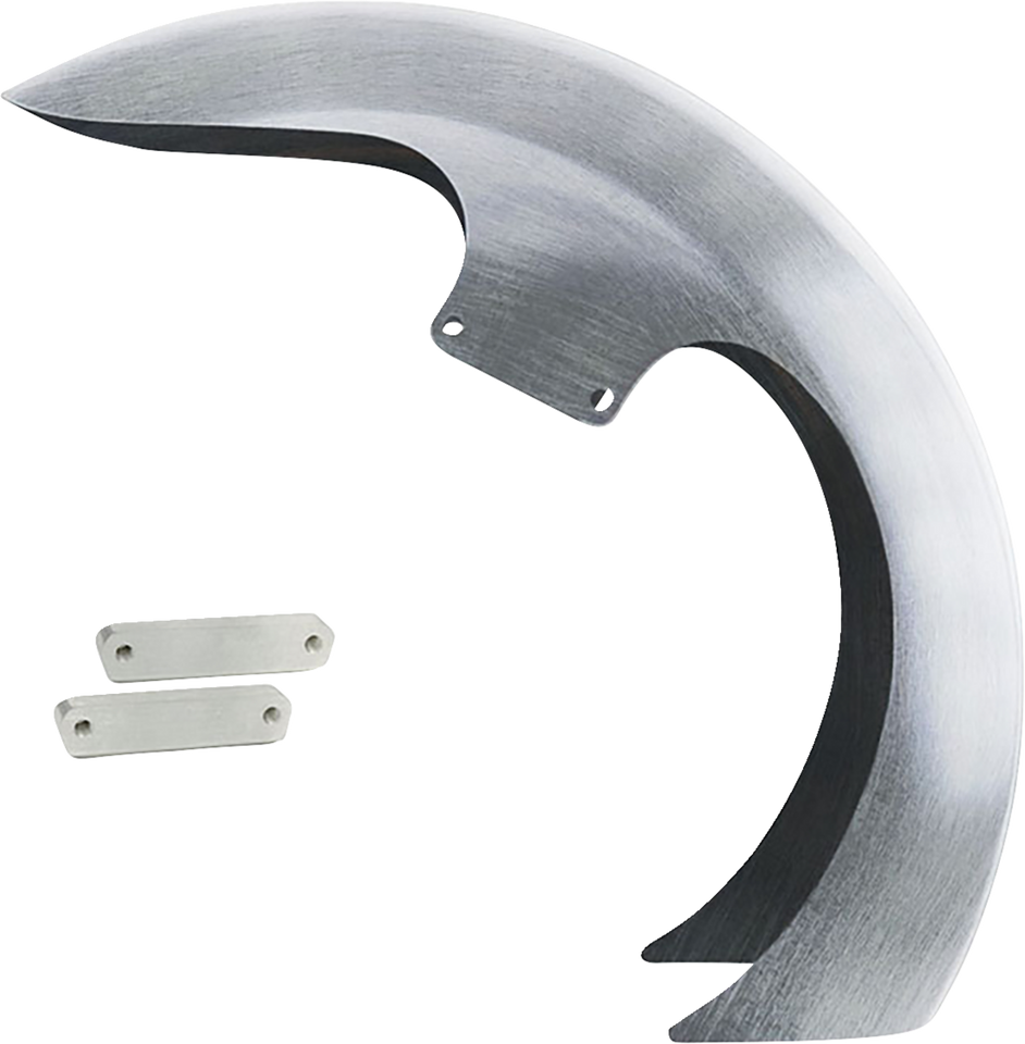 DEI Front Fender - OEM - 16"-19" Wheel - With Satin Adapters - Touring Models