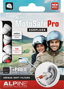 MotoSafePro® Earplugs - 6 Pack