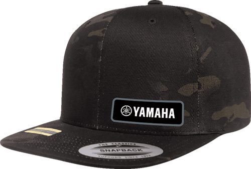 Yamaha Snapback Hat - Camo Black - Lutzka's Garage