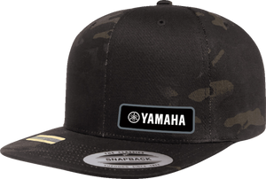 Yamaha Snapback Hat - Camo Black - Lutzka's Garage