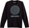 Spiral Long-Sleeve T-Shirt - Black - Medium - Lutzka's Garage