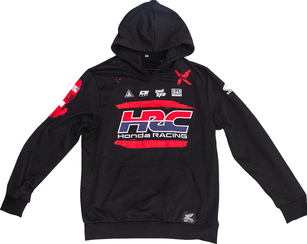 Honda HRC Sweatshirt - Black - 2XL - Lutzka's Garage