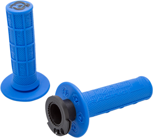 Grips - Defy - Lock-On - 4-Stroke - Blue - Lutzka's Garage