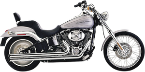 Speedster Long Exhaust - 12-17 Softail