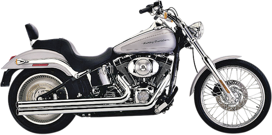 Speedster Long Exhaust - 12-17 Softail