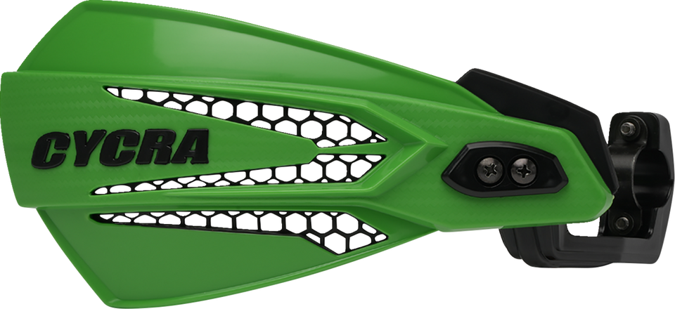 Handguards - MX-Race - Green/Black - Lutzka's Garage