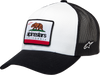 Cali 2.0 Hat - Black/White - One Size - Lutzka's Garage