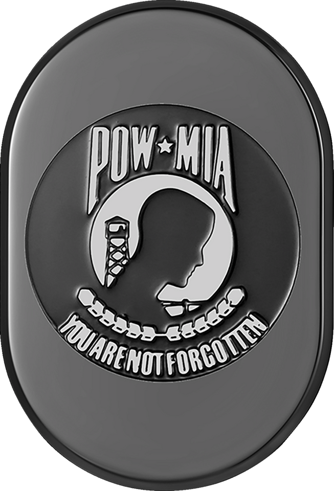 Antenna Cover - Right Rear Fender - POW-MIA - Black - Lutzka's Garage