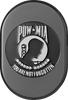 Antenna Cover - Right Rear Fender - POW-MIA - Black - Lutzka's Garage