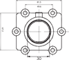 Carburetor Mounting Flange - Arctic Cat