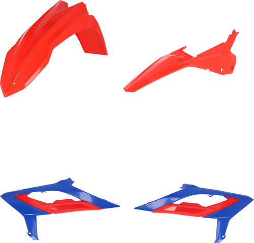 Standard Replacement Body Kit - OEM 23 Red/Blue