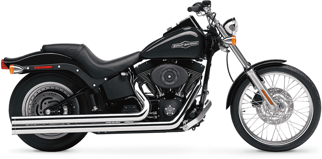 Speedster Long Exhaust - 86-06 Softail