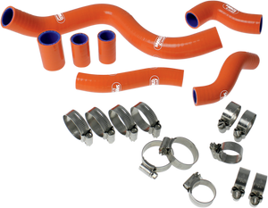 OEM Fit Radiator Hose Kit - Orange - KTM - Lutzka's Garage