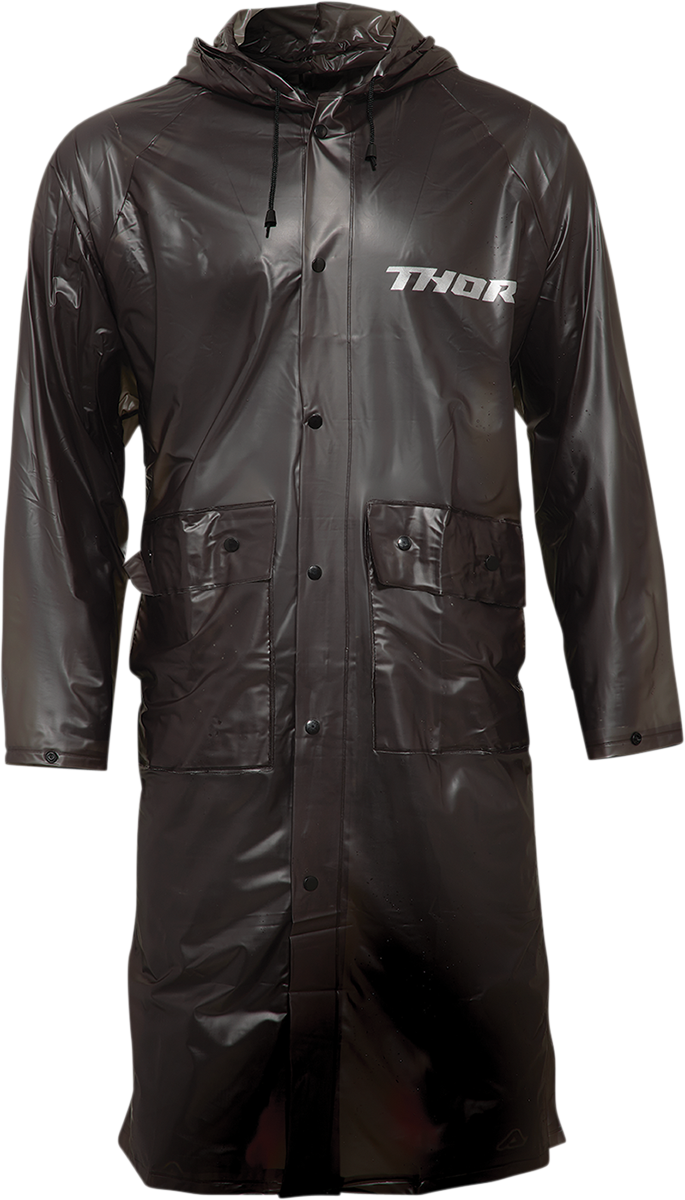 Trench Rain Jacket - Black - One Size - Lutzka's Garage