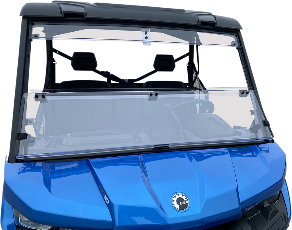 Full Folding Windshield - Deluxe - Defender