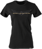 Womens Goldwing Sketched T-Shirt - Black - Small - Lutzka's Garage