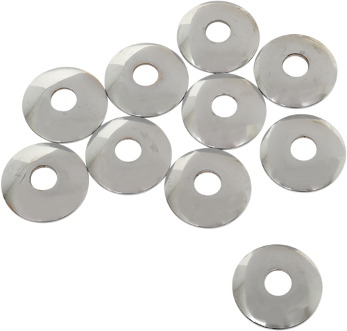 Cup Washers - Chrome - 3/8