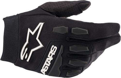 Youth Full Bore Gloves - Black - 2XS - Lutzka's Garage