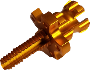 Cable Adjuster - Clutch - M8 x 1.25 - Gold - Lutzka's Garage