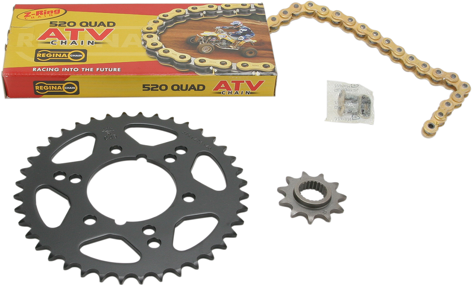 Chain and Sprocket Kit - Polaris - Trail Boss 325/330 - 01-10