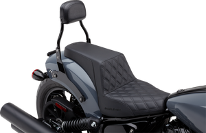 Detachable Backrest - Mini - Black - Chieftain - Lutzka's Garage