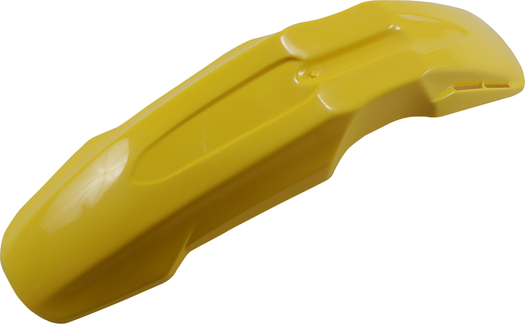 Universal Supermoto Front Fender - Dark Yellow