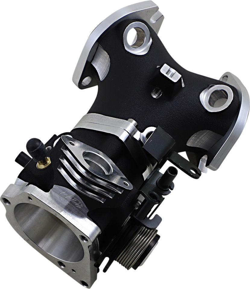 Big Bore Throttle Body - Black - 55 mm - Twin Cam - Lutzka's Garage