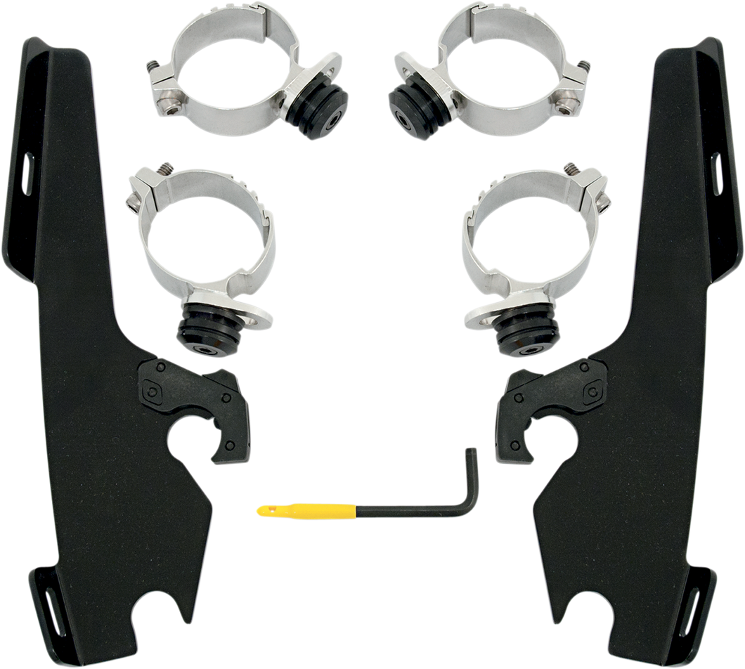 Fats/Slim Trigger Lock Mounting Kit - Fury - Black - Lutzka's Garage