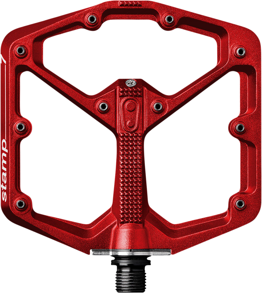 Stamp 7 Pedals - Large - Red - Lutzka's Garage